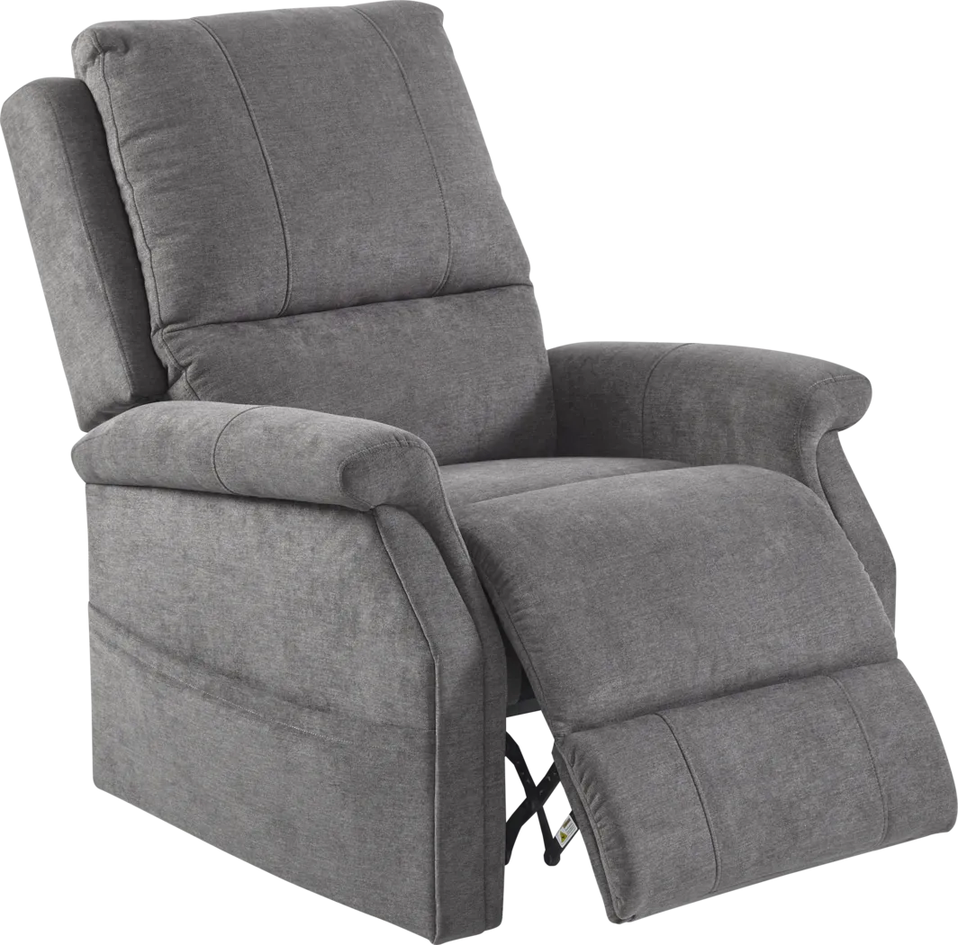Alston Gray Lift Chair Power Recliner - Thumbnail - Image 2