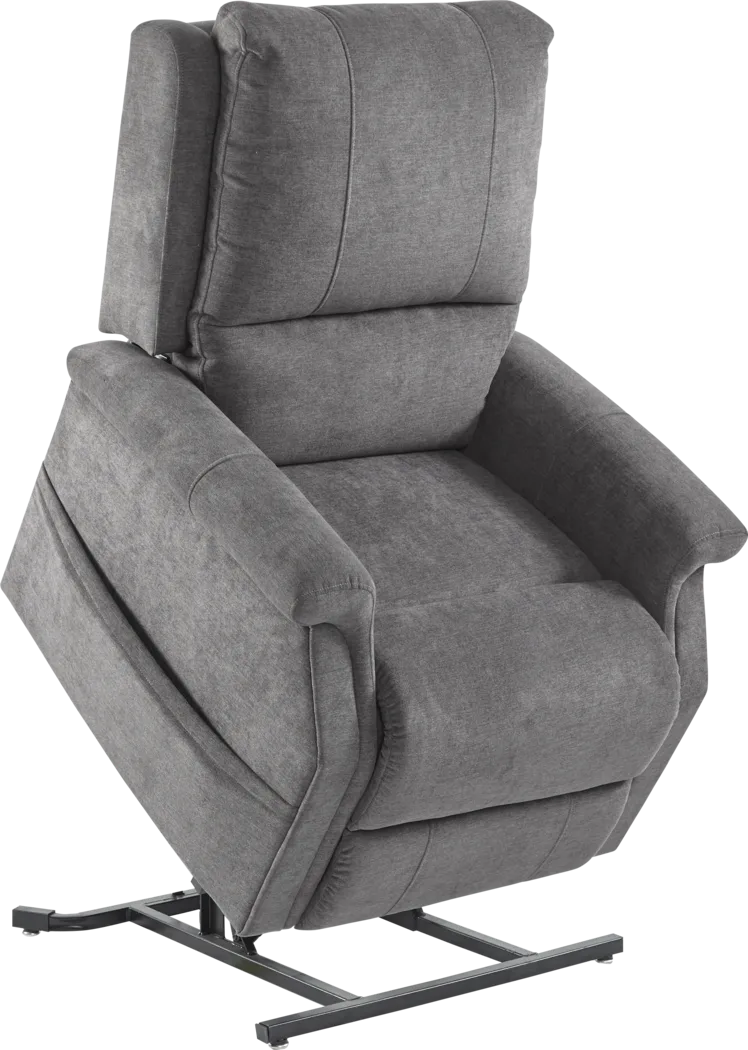 Alston Gray Lift Chair Power Recliner - Thumbnail - Image 4
