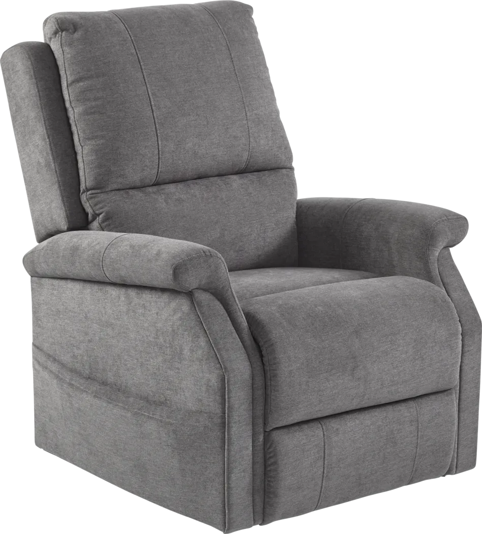 Alston Gray Lift Chair Power Recliner - Thumbnail - Image 1