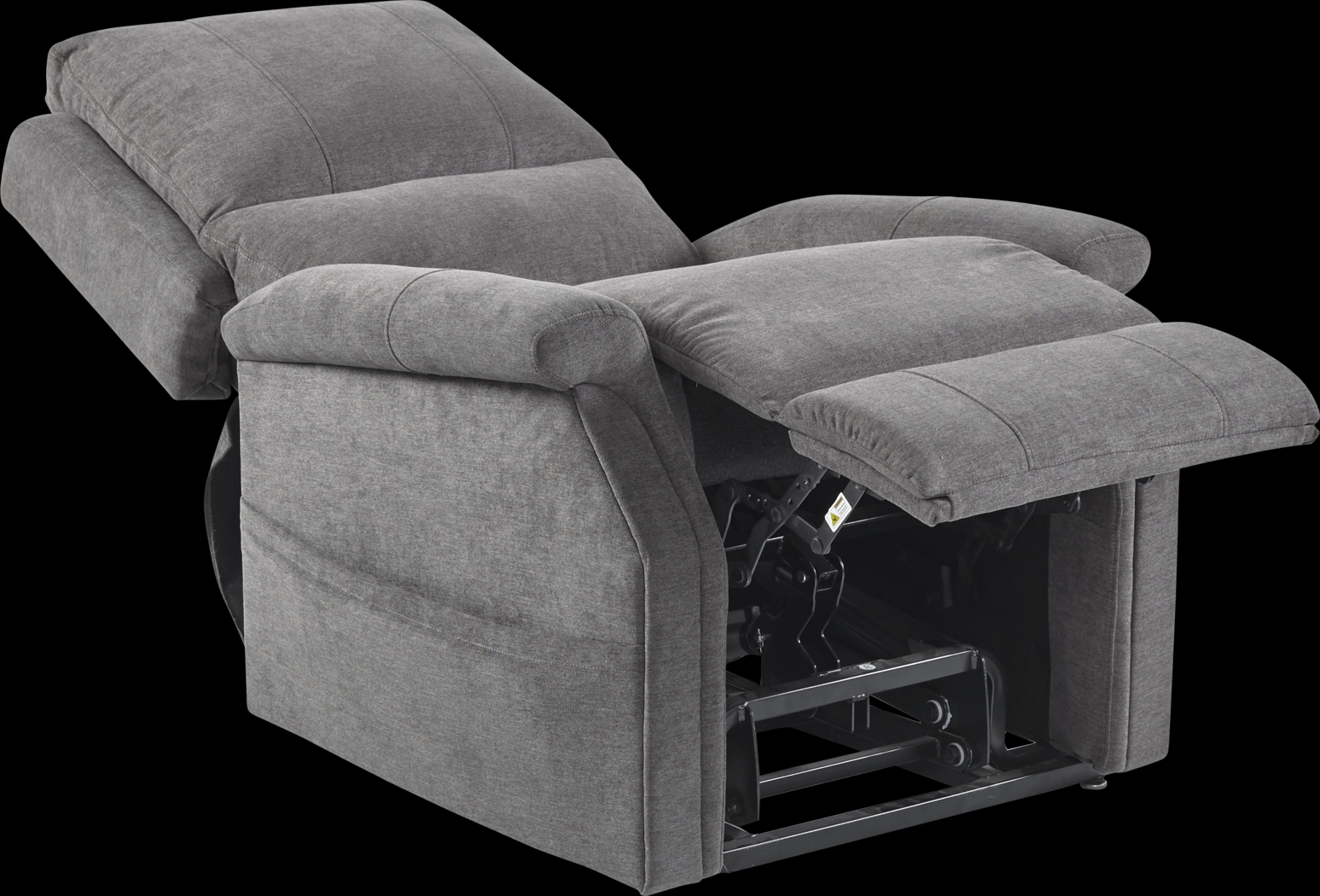 Alston Gray Lift Chair Power Recliner - Thumbnail - Image 3