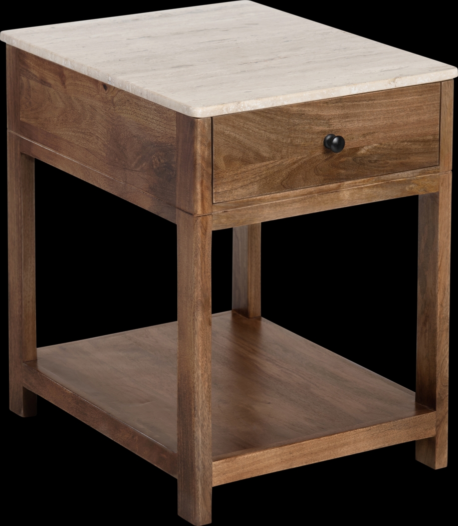 Alstrup Brown End Table - Thumbnail - Image 1