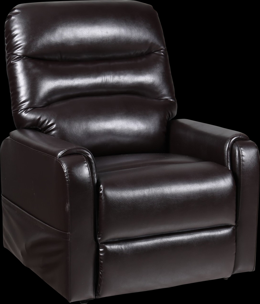 Alsumalane Chestnut Lift Chair Power Recliner - Thumbnail - Image 1