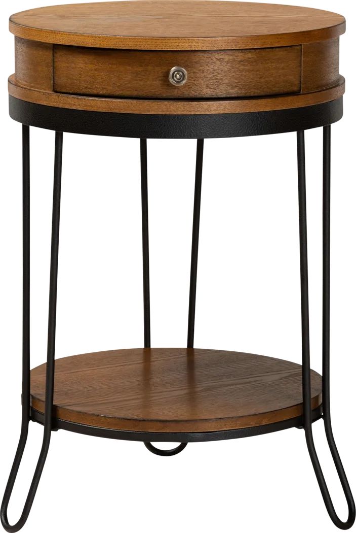 Alswell Walnut End Table - Thumbnail - Image 3