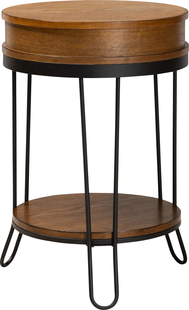 Alswell Walnut End Table - Thumbnail - Image 5