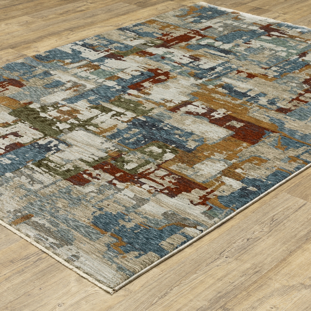 Altani Multi 2'3 x 7'6 Rug - Thumbnail - Image 2