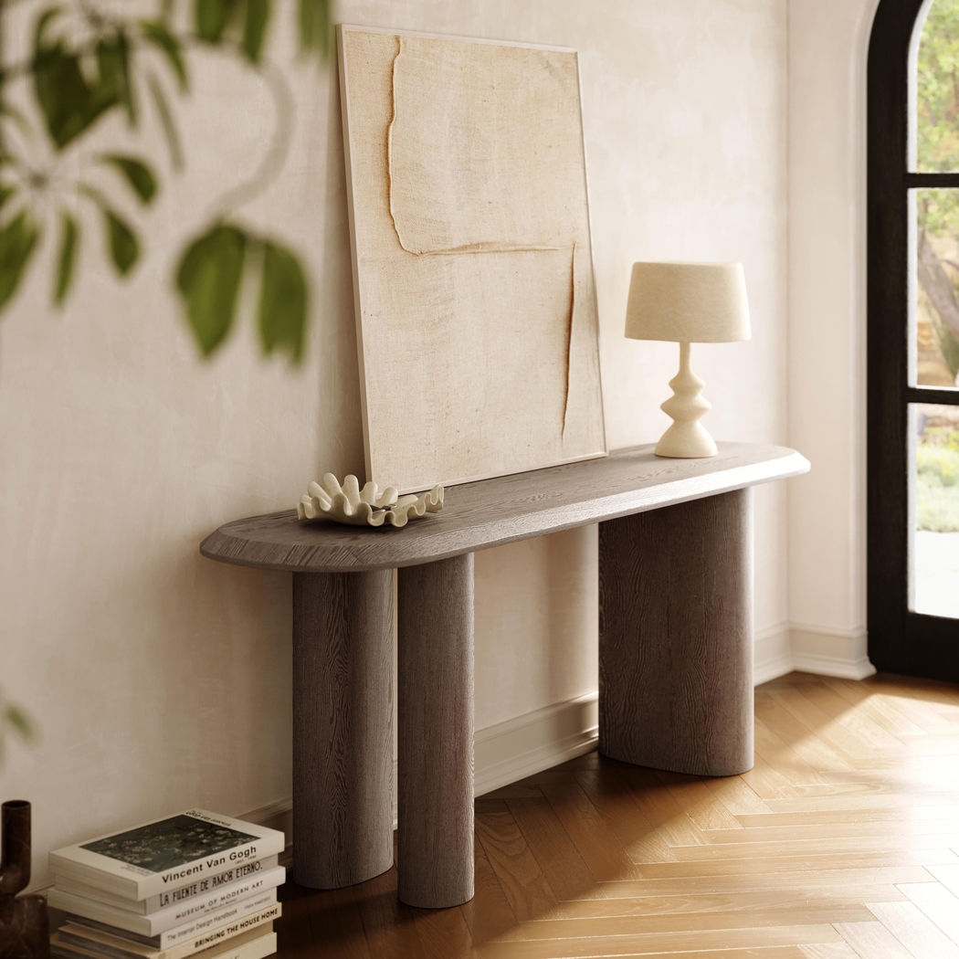 Altavesta IV Brown Sofa Table - Thumbnail - Image 2