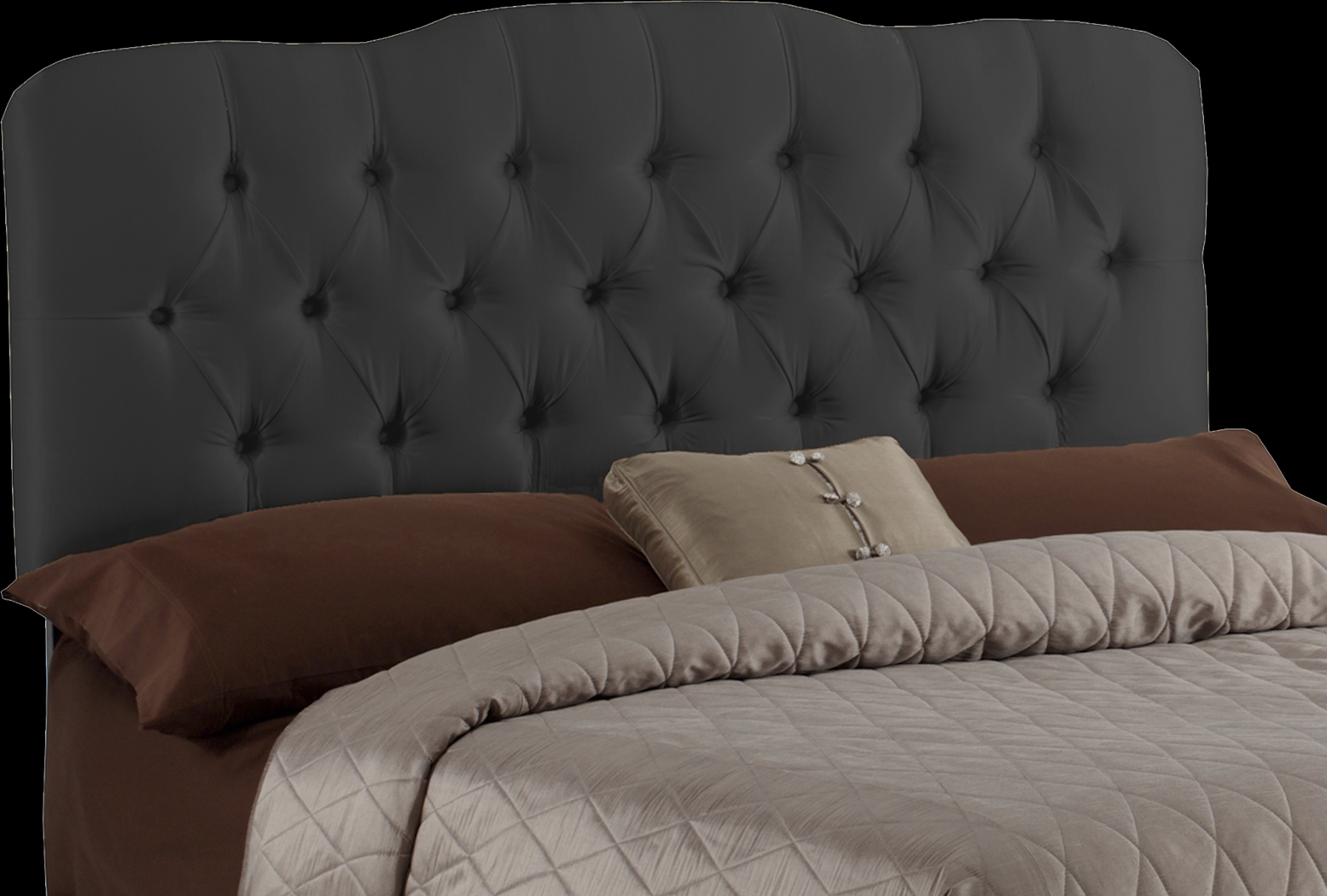 Althea Black Full Headboard - Thumbnail - Image 1