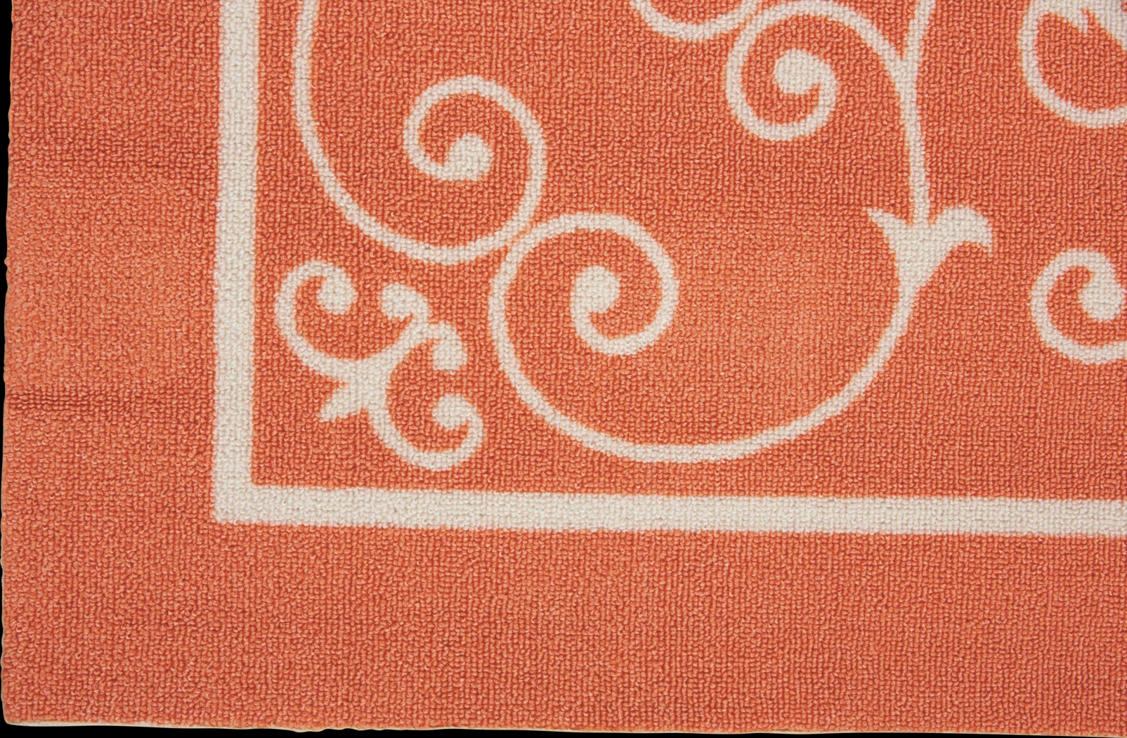 Althera Orange 5' x 8' Indoor/Outdoor Rug - Thumbnail - Image 3