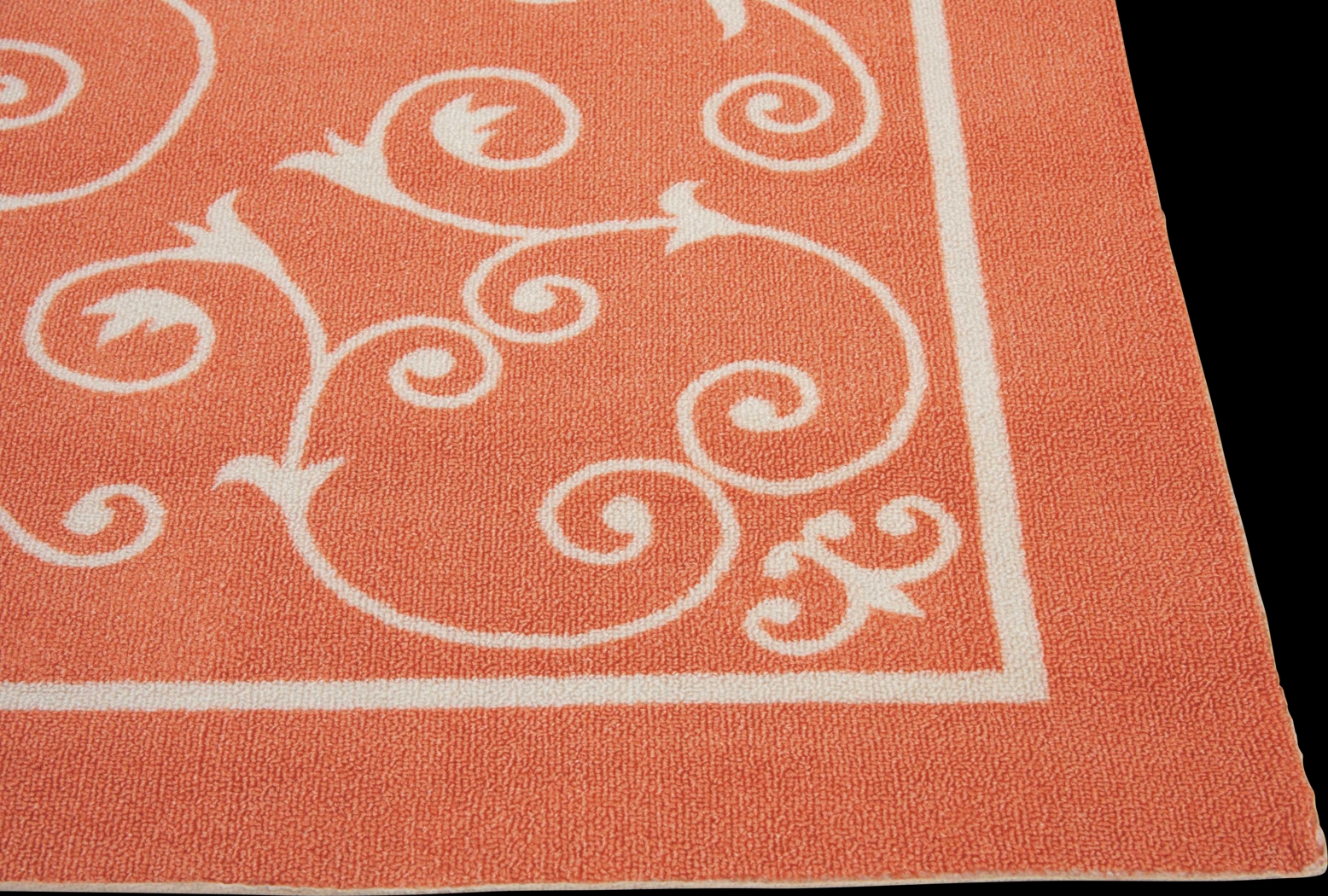 Althera Orange 5' x 8' Indoor/Outdoor Rug - Thumbnail - Image 4