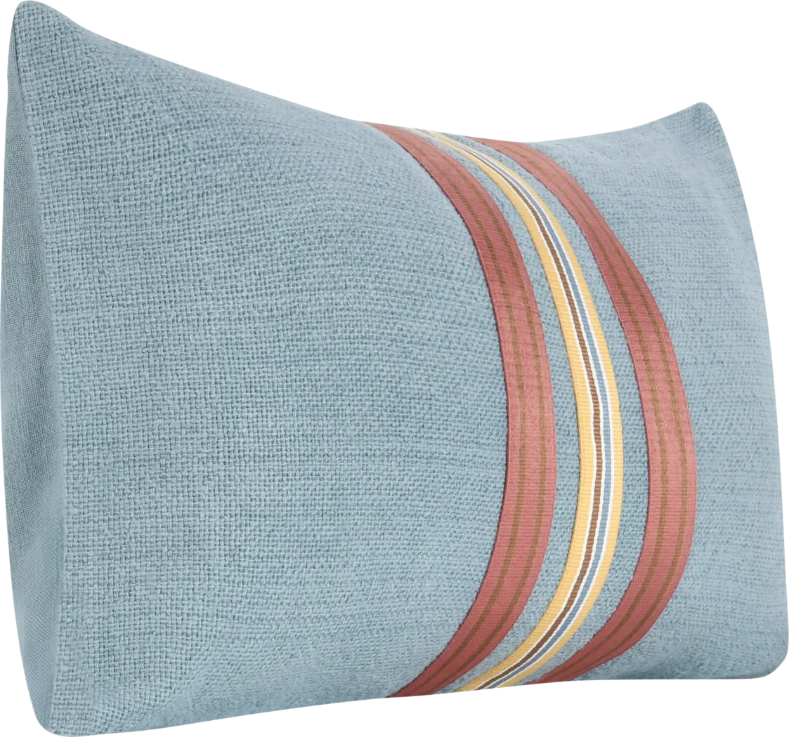 Altman II Blue Lumbar Pillow - Thumbnail - Image 2
