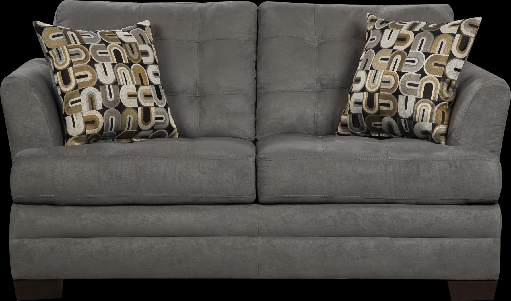 Alto Terrace Slate Loveseat - Thumbnail - Image 1