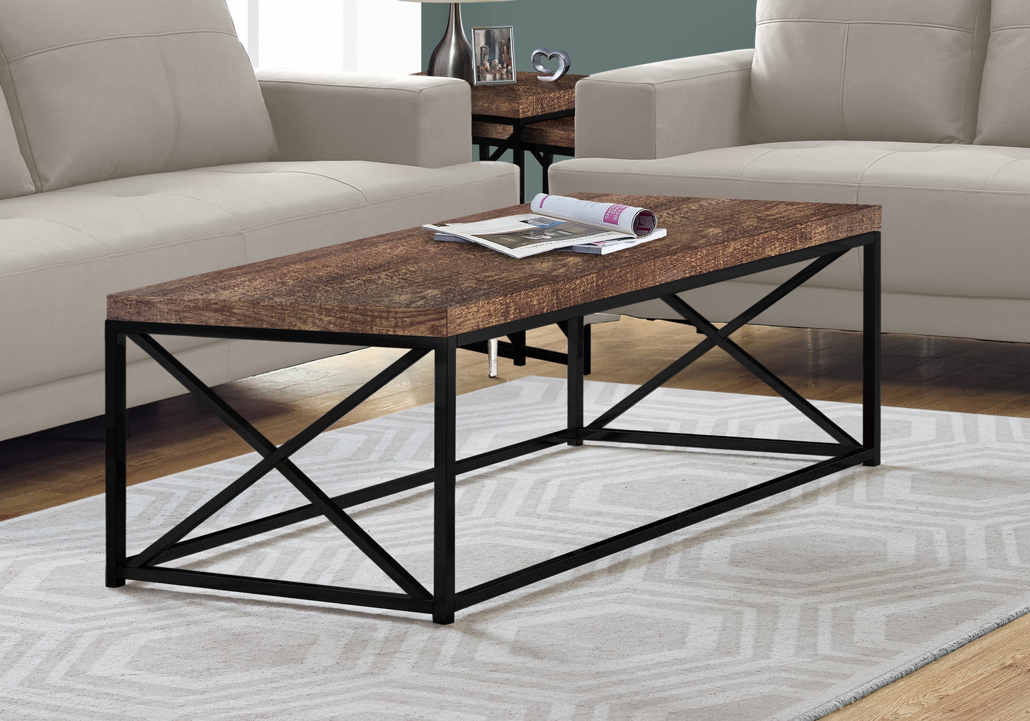 Altondale Brown Cocktail Table - Thumbnail - Image 2
