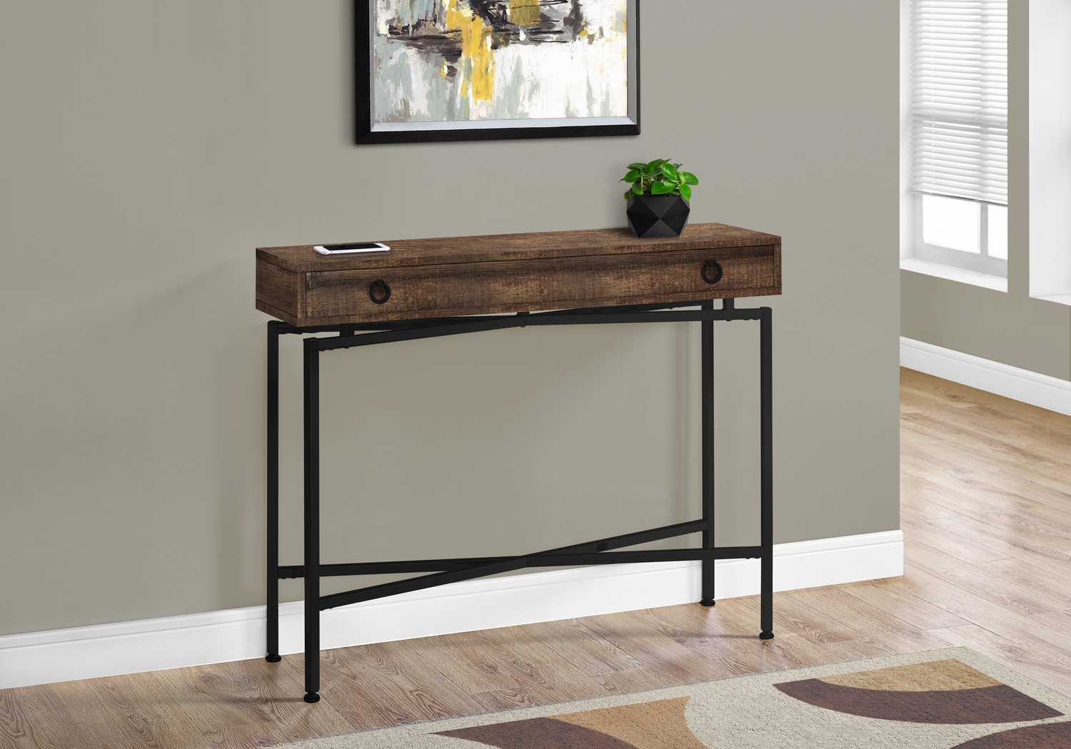 Altondale Brown Sofa Table - Thumbnail - Image 2