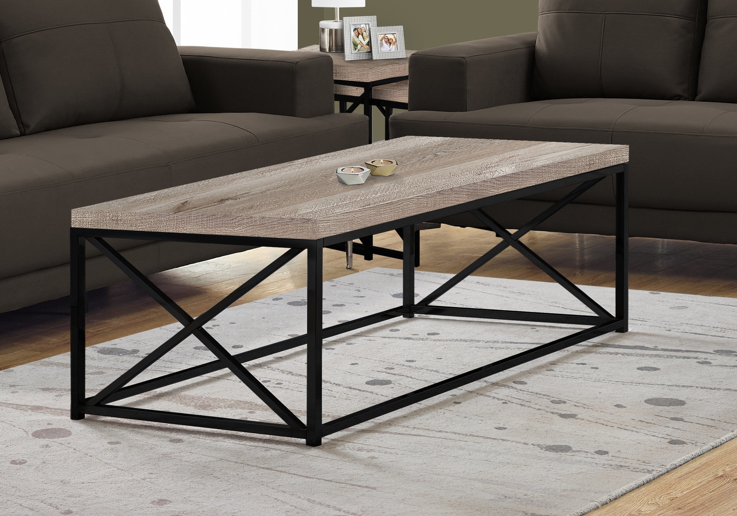 Altondale Taupe Cocktail Table - Thumbnail - Image 2