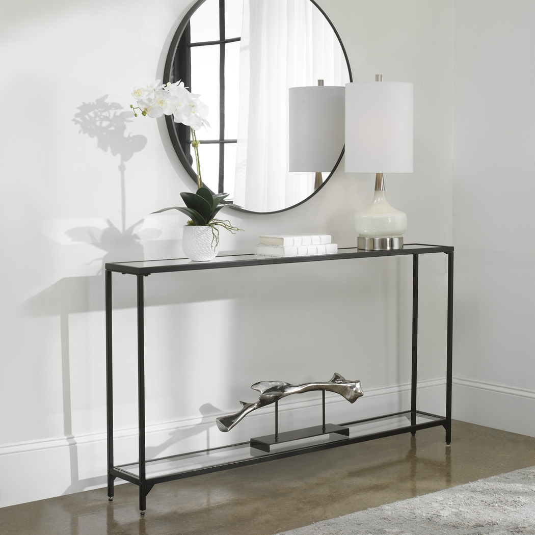 Altora Black Console Table - Thumbnail - Image 5