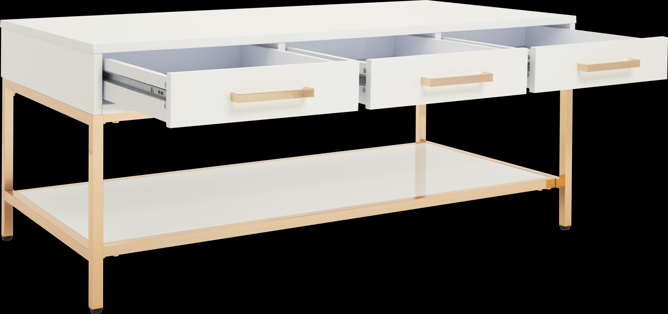 Altrissa White Cocktail Table - Thumbnail - Image 4