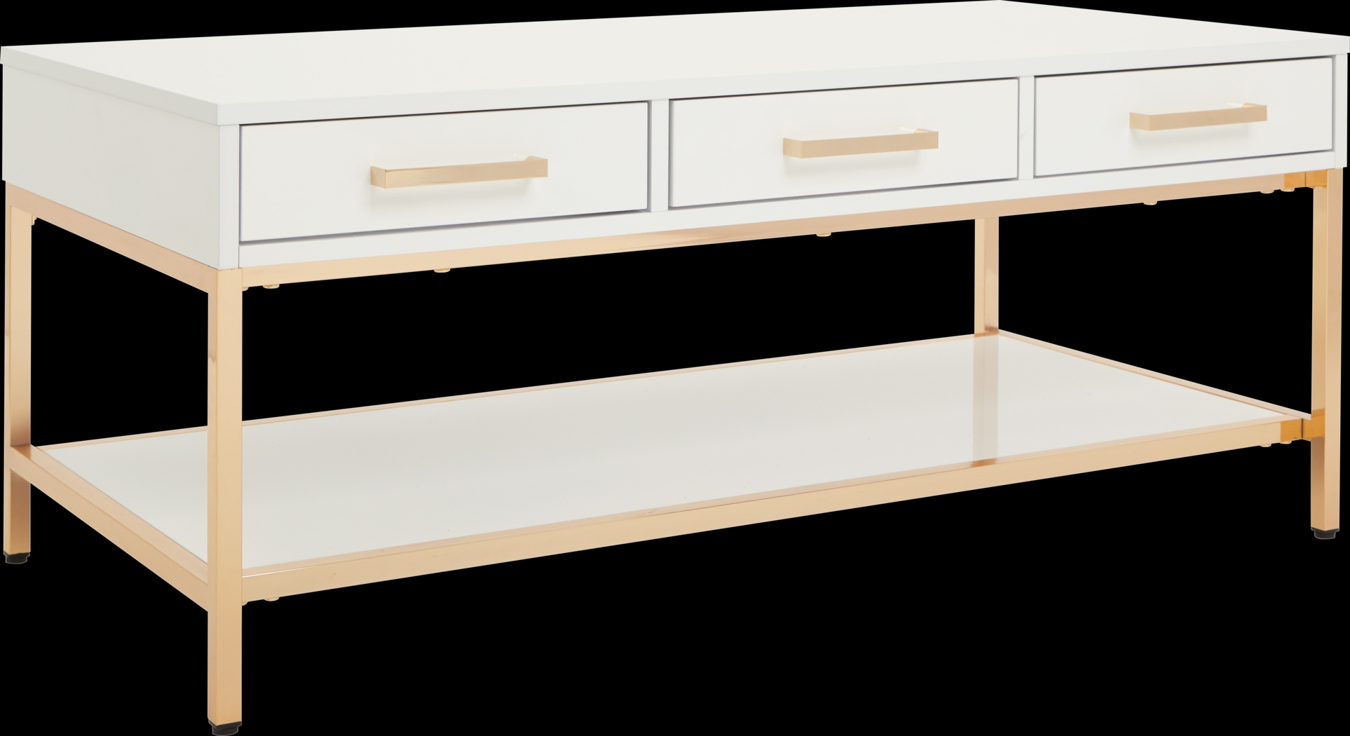 Altrissa White Cocktail Table - Thumbnail - Image 1