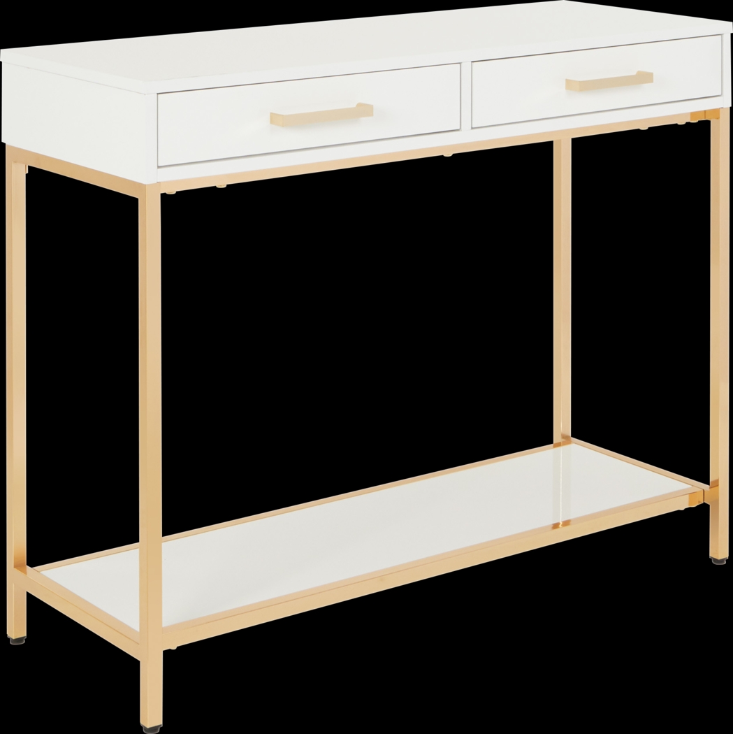 Altrissa White Console Table - Thumbnail - Image 2
