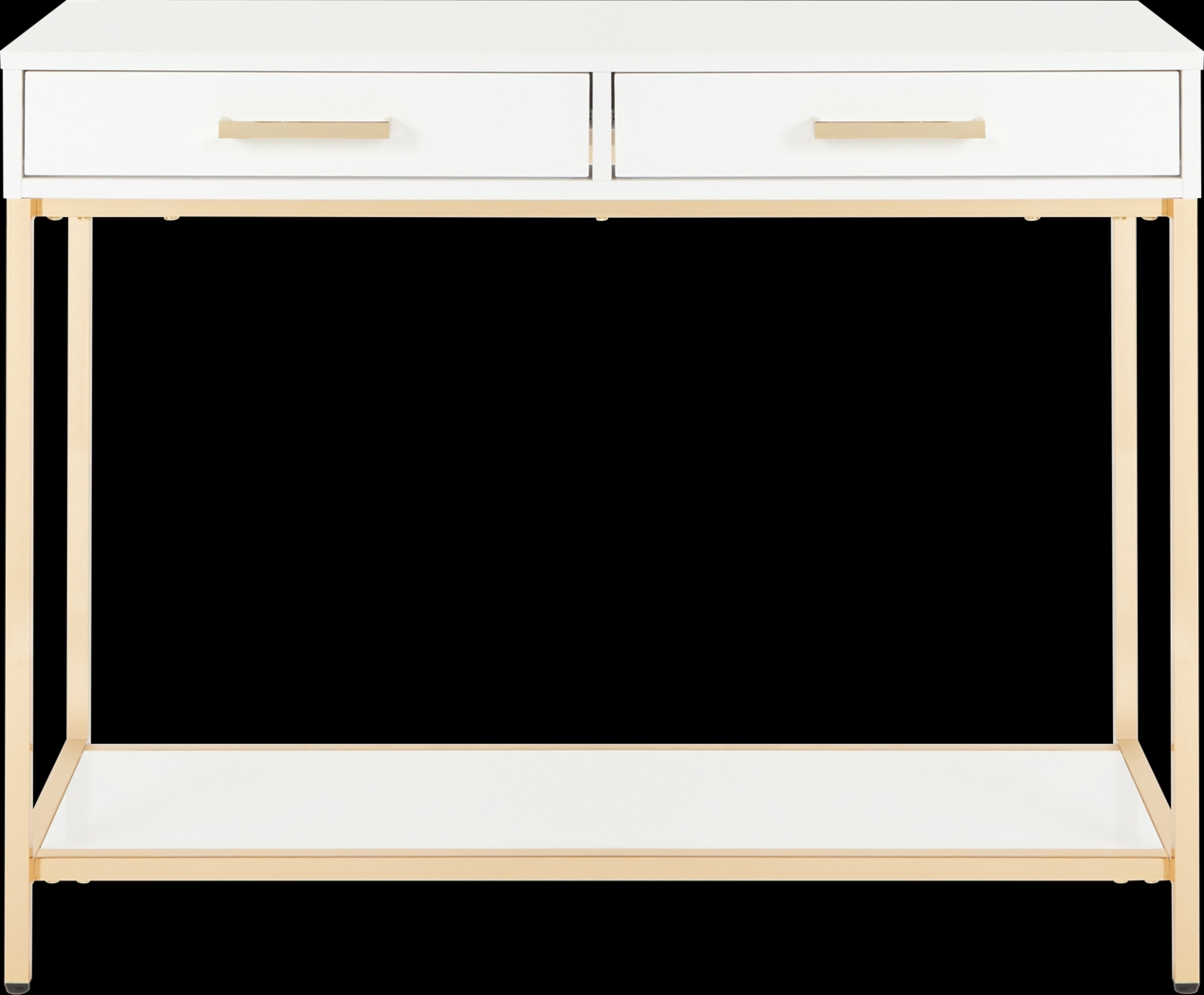 Altrissa White Console Table - Thumbnail - Image 4