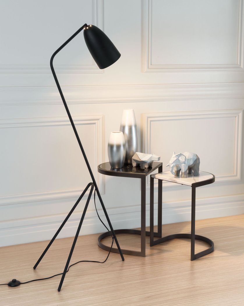 Alturista Black Floor Lamp - Thumbnail - Image 7