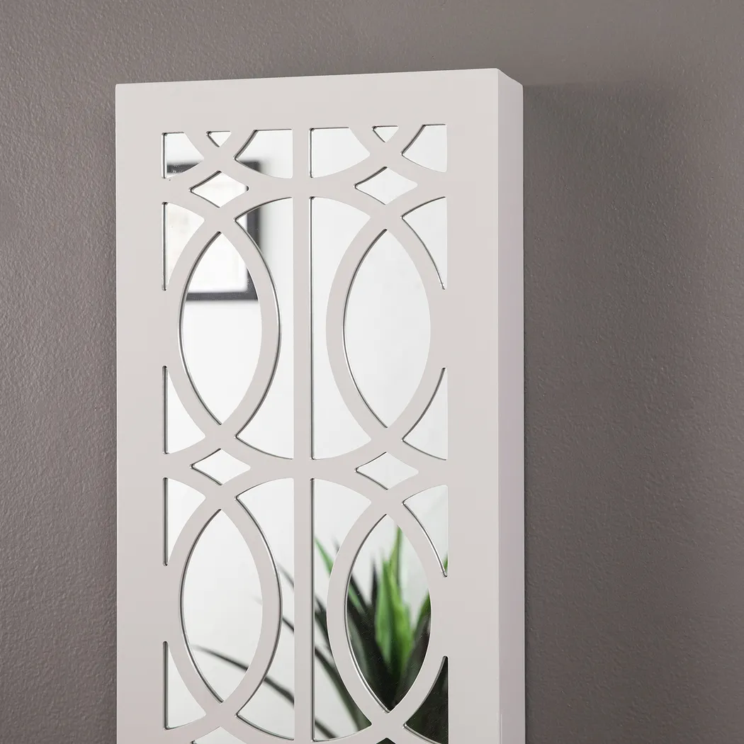 Alumore Gray Jewelry Armoire - Image 6