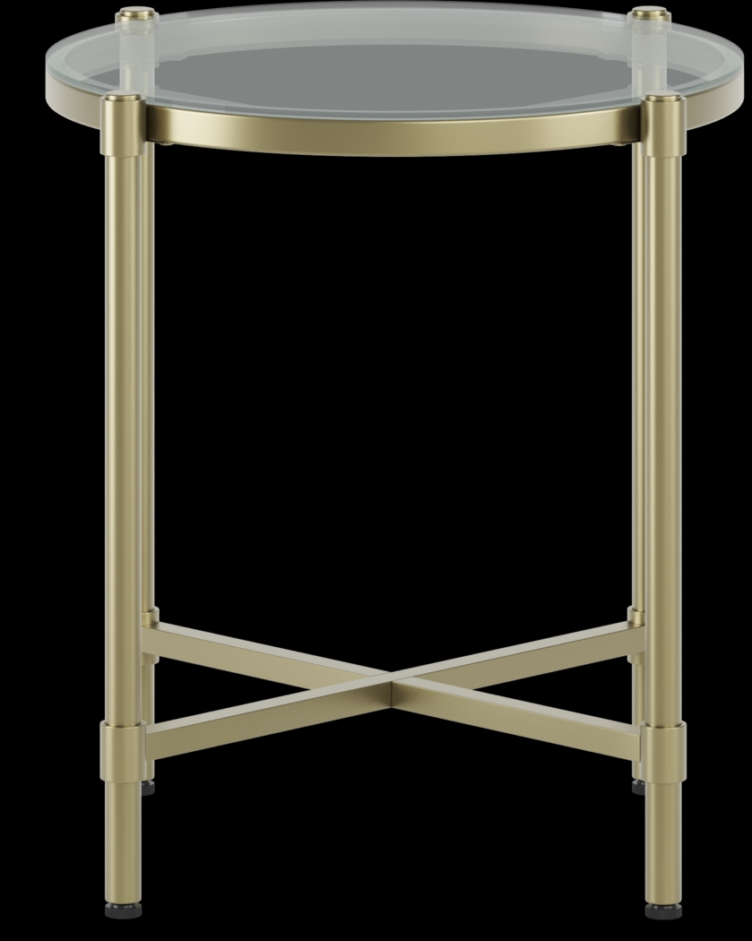 Alva Gold End Table - Thumbnail - Image 2