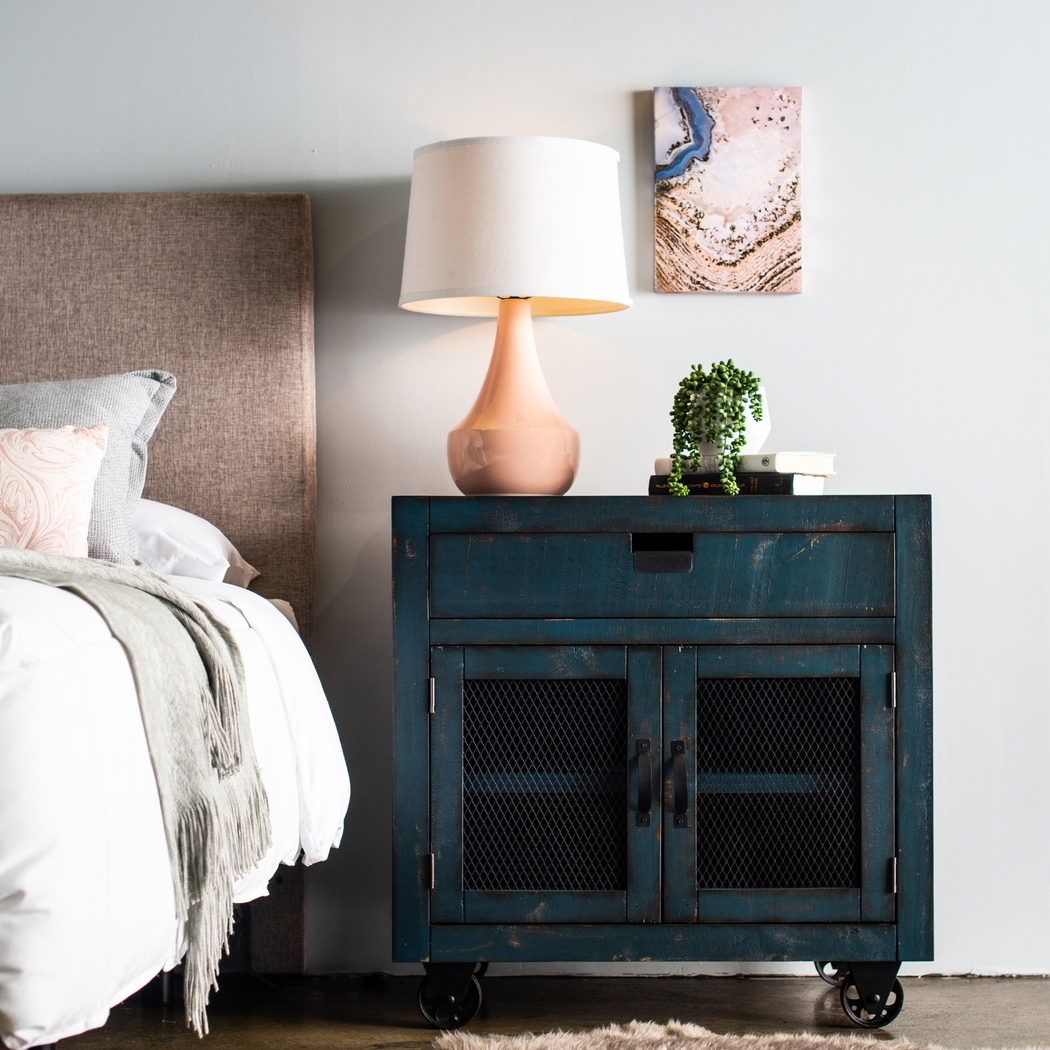 Alvamar Blue Accent Cabinet - Thumbnail - Image 7