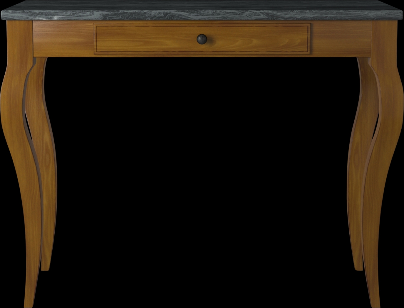 Alvamoor Gray Desk - Thumbnail - Image 2