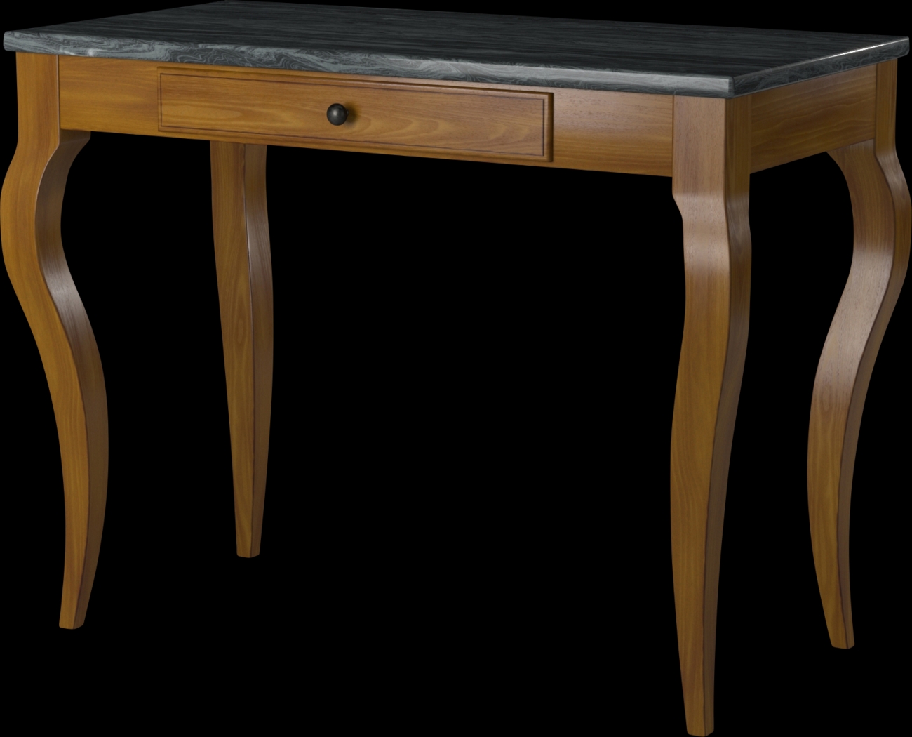 Alvamoor Gray Desk - Thumbnail - Image 3