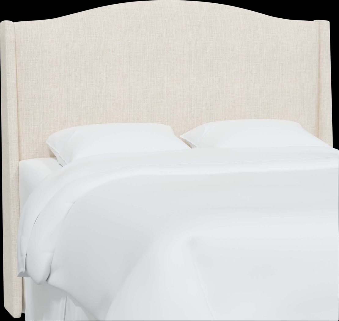 Alvena Linen Full Headboard - Thumbnail - Image 1