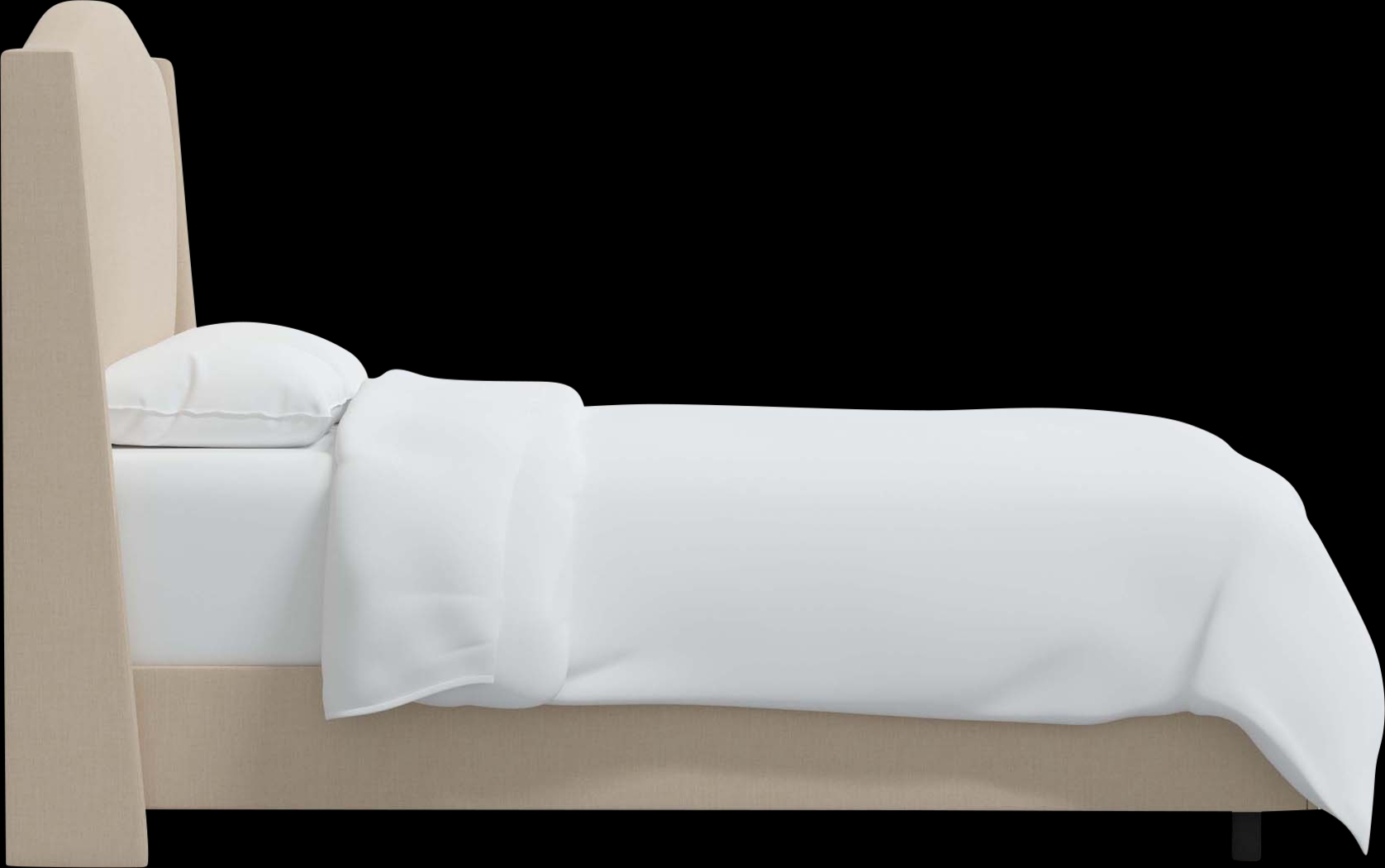 Alvena Beige King Bed - Thumbnail - Image 3