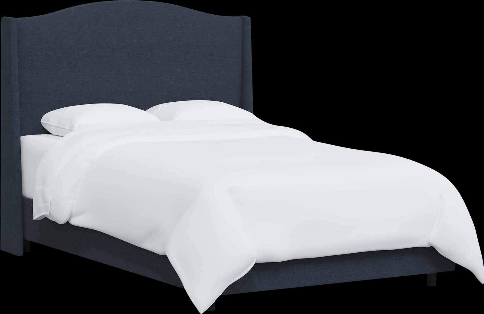 Alvena Blue Full Bed - Thumbnail - Image 1