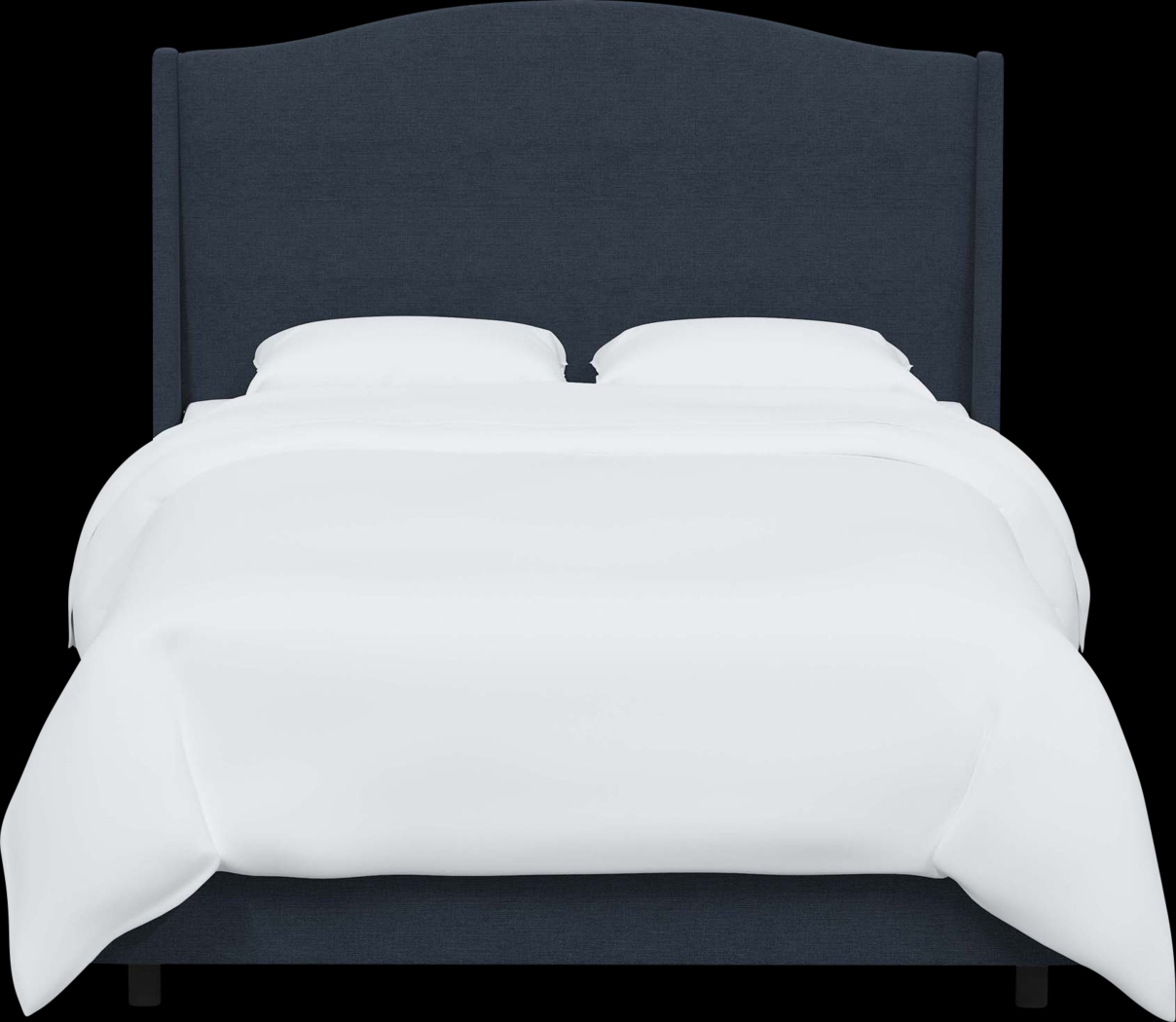 Alvena Blue Queen Bed - Thumbnail - Image 2