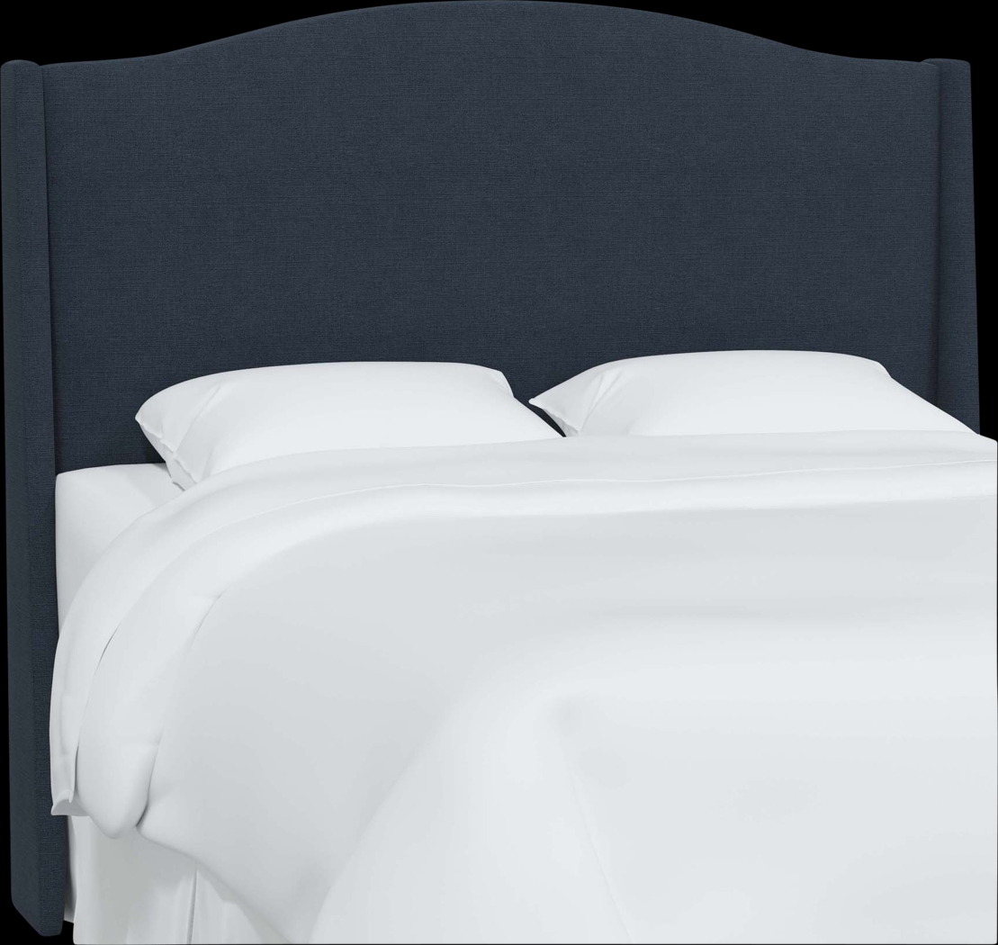 Alvena Blue Queen Headboard - Thumbnail - Image 1