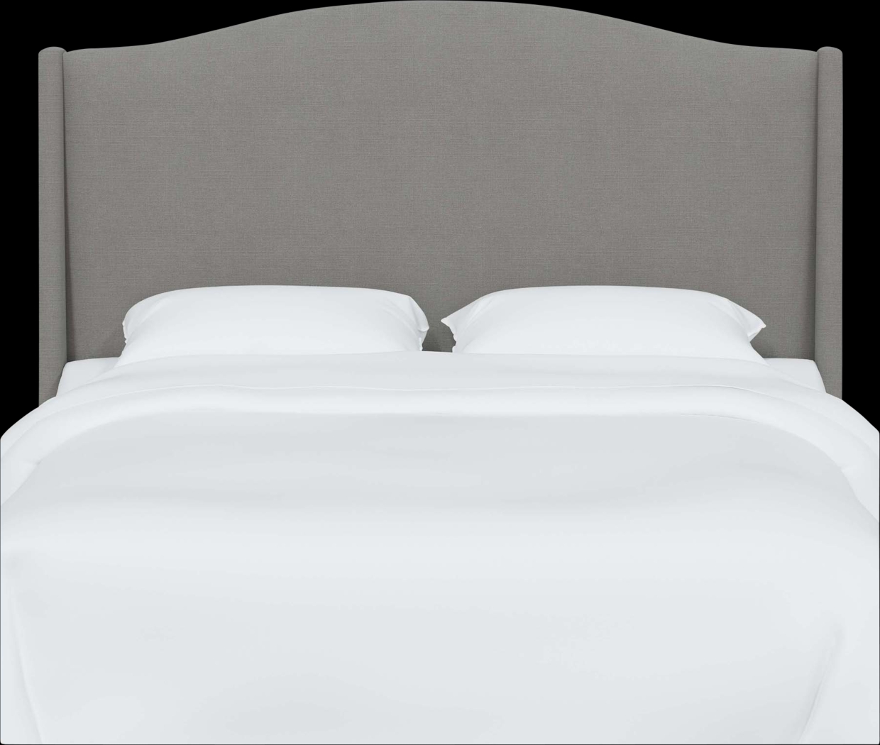 Alvena Dark Gray King Headboard - Thumbnail - Image 2