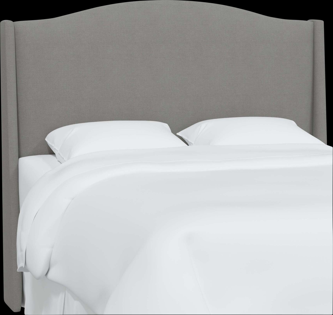 Alvena Dark Gray Queen Headboard - Thumbnail - Image 1