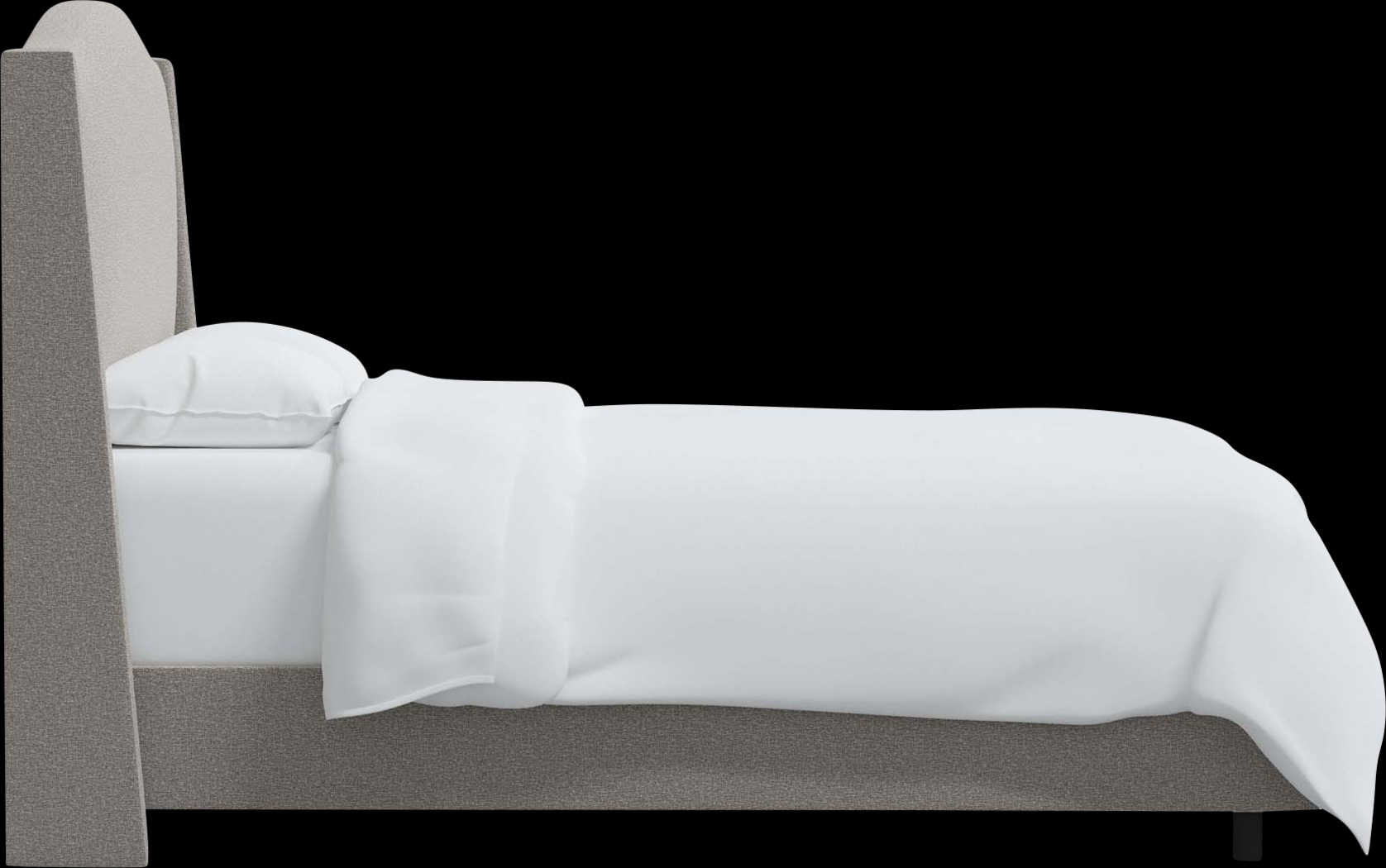 Alvena Light Gray Full Bed - Thumbnail - Image 3