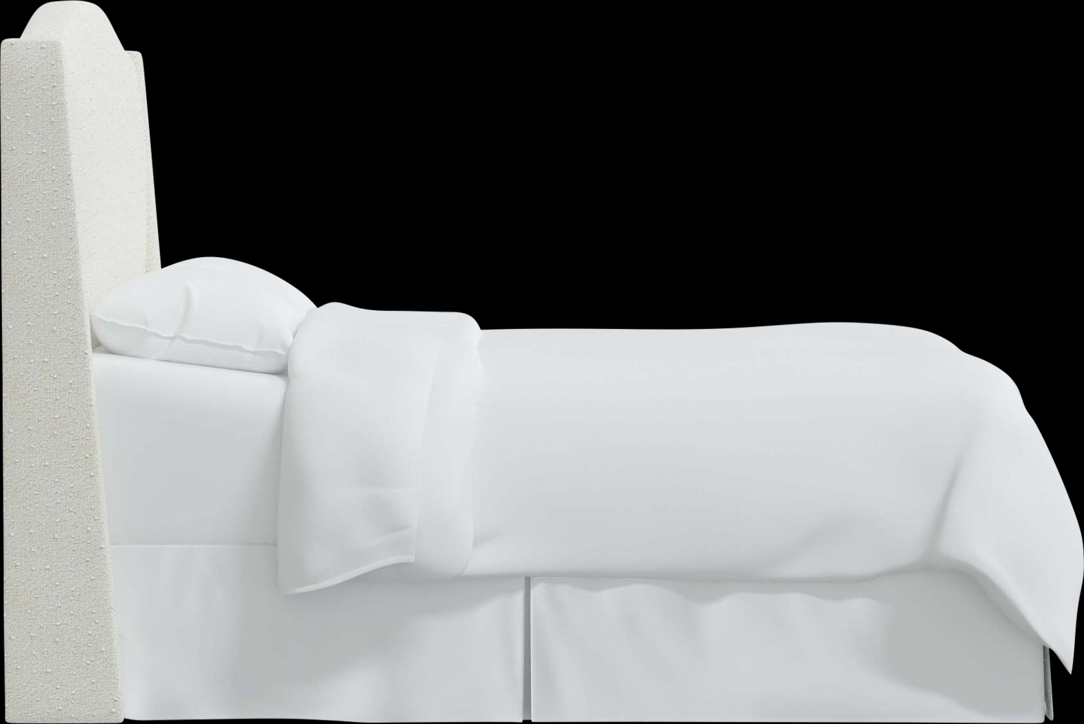 Alvena White Queen Headboard - Thumbnail - Image 3