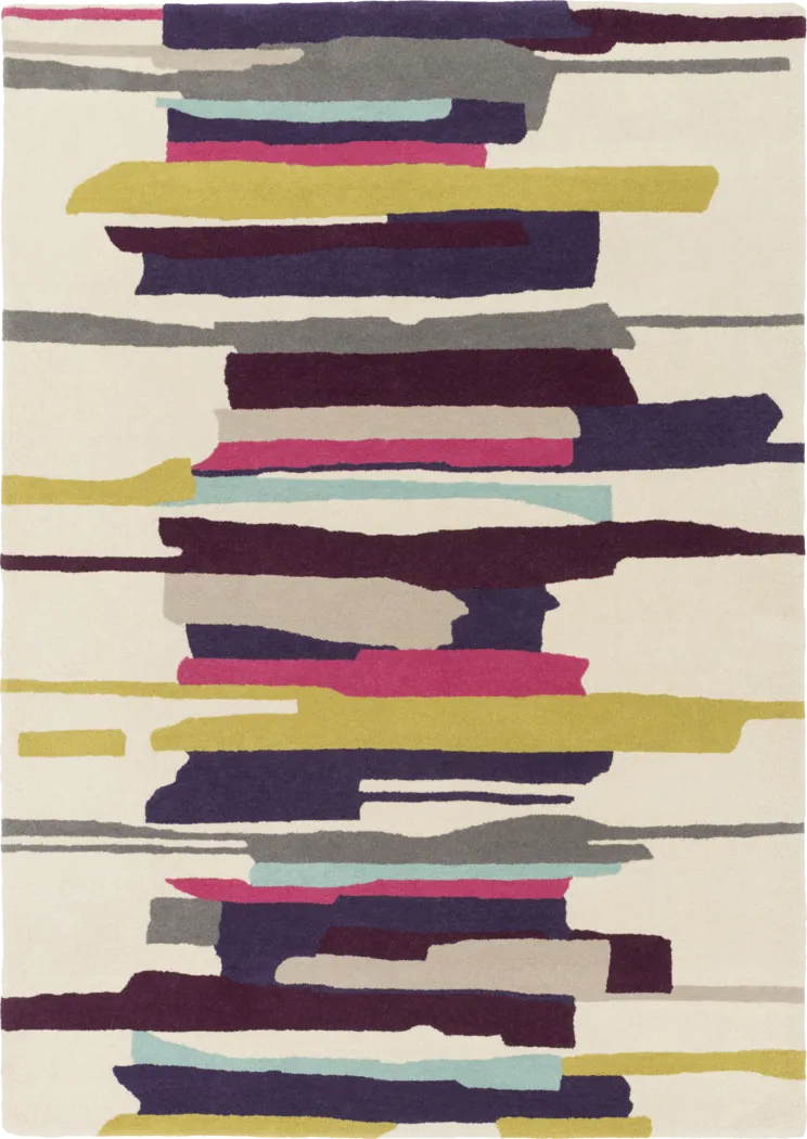 Alverda Purple 5' x 8' Rug - Thumbnail - Image 1