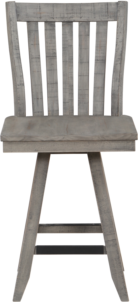 Alvernoridge Gray Counter Stool - Thumbnail - Image 4