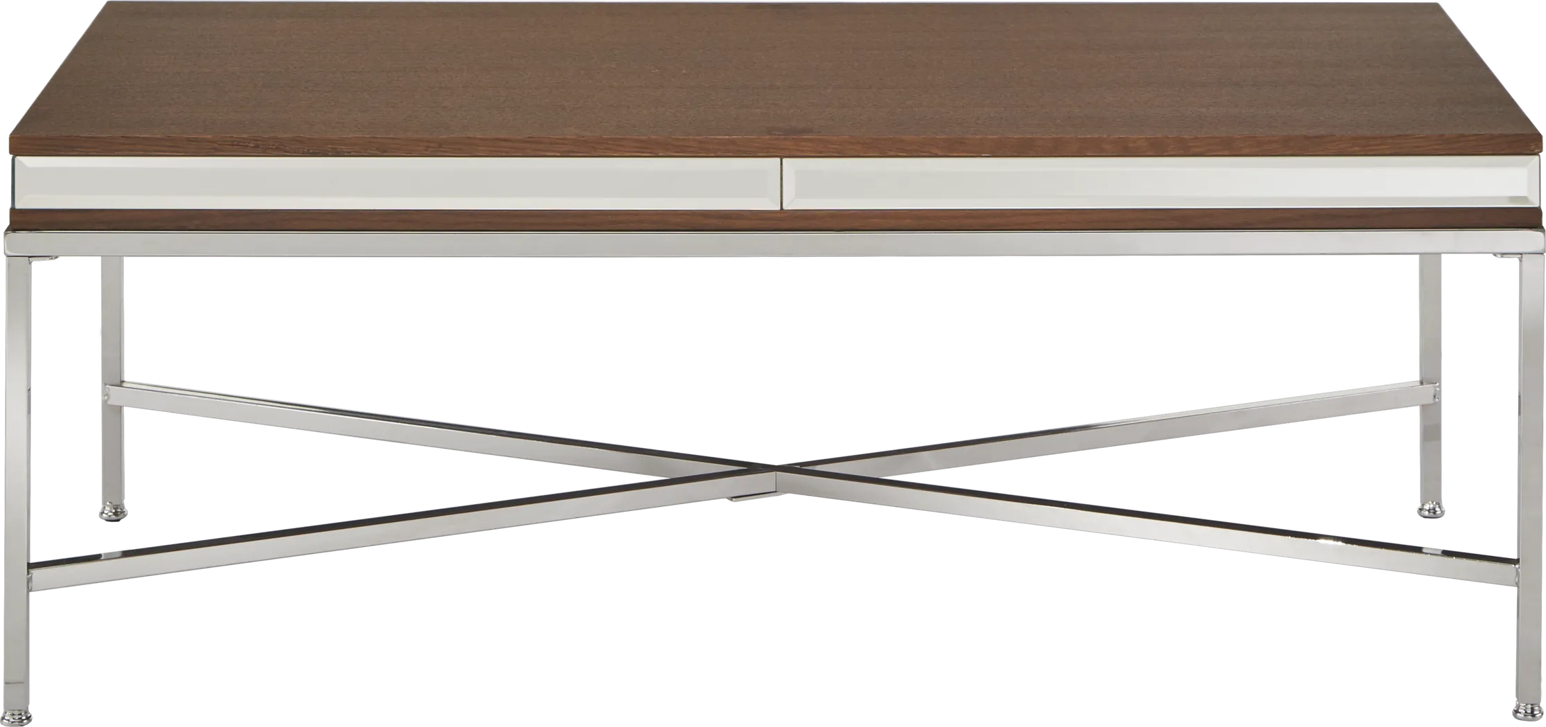 Alvord Chrome Cocktail Table - Thumbnail - Image 2