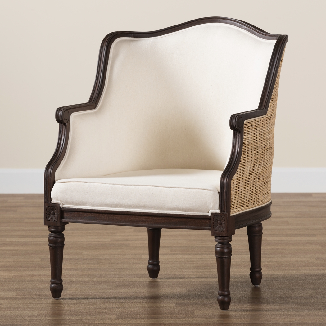 Alwyngton Beige Accent Chair - Thumbnail - Image 3