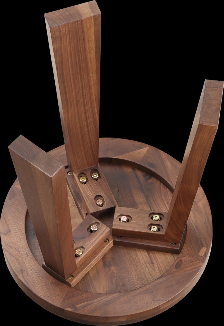 Alyadar Walnut Counter Height Stool - Thumbnail - Image 3