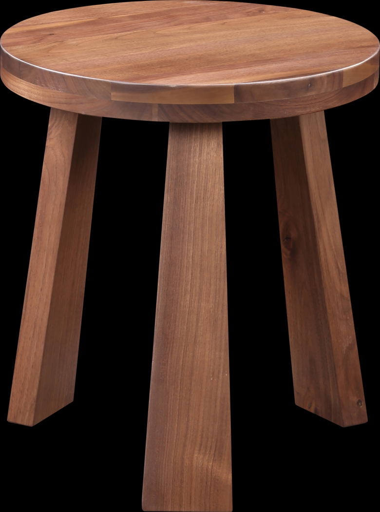 Alyadar Walnut Counter Height Stool - Thumbnail - Image 1