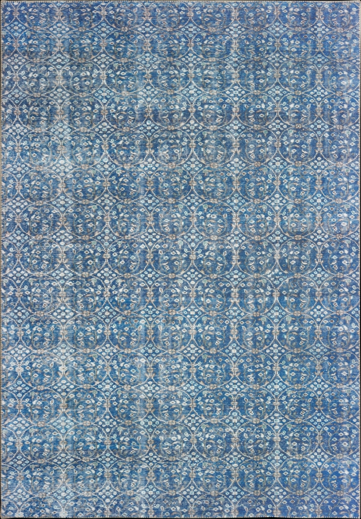 Alyan Blue 5'3 x 7'6 Rug - Thumbnail - Image 1