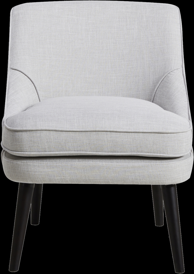 Alysia Gray Accent Chair - Thumbnail - Image 1