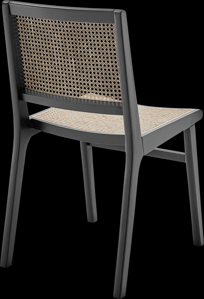 Alyssum Black Side Chair - Thumbnail - Image 5