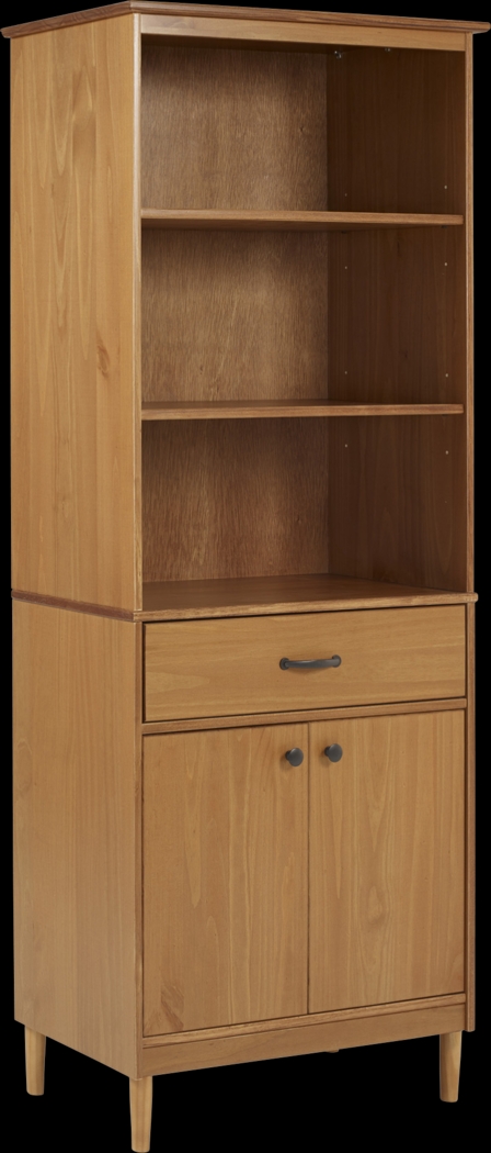 Alysun Caramel Bookcase - Thumbnail - Image 1