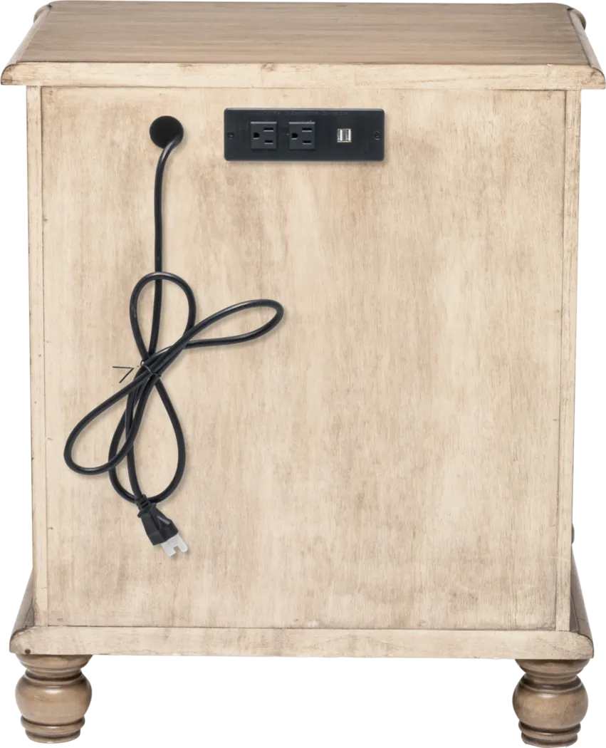 Alzim Brown Nightstand - Thumbnail - Image 3