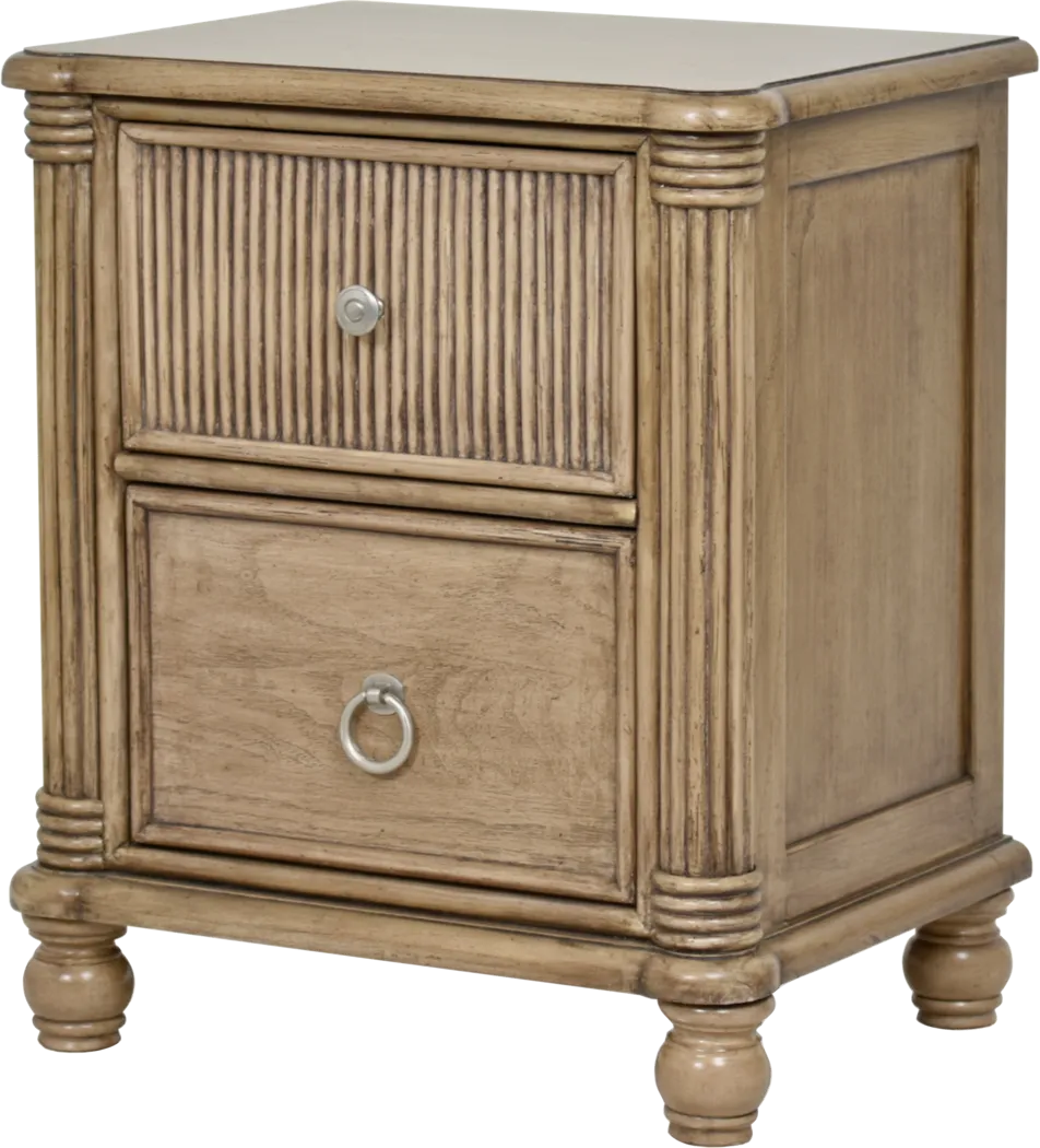 Alzim Brown Nightstand - Thumbnail - Image 5